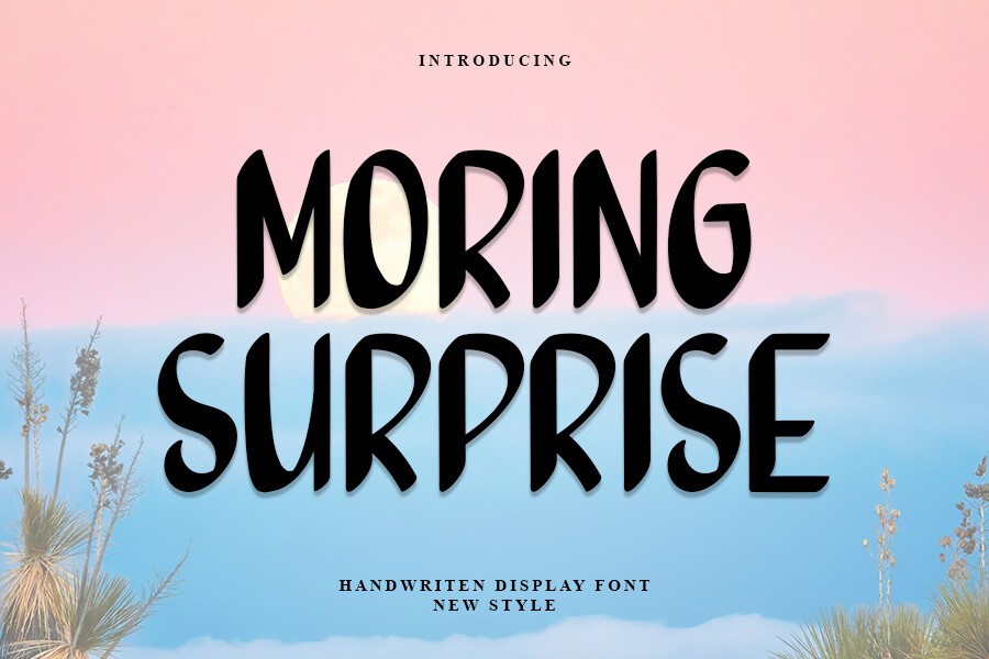 Font Morning Surprise