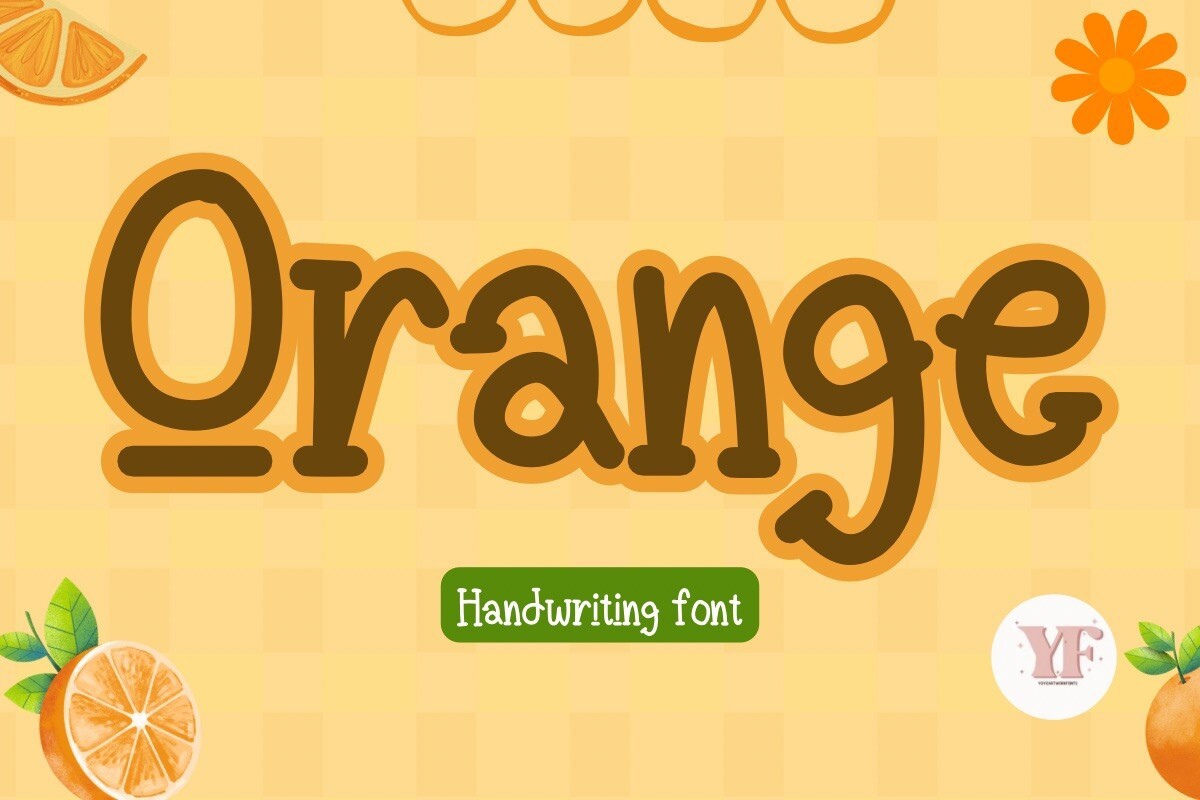 Font Orange