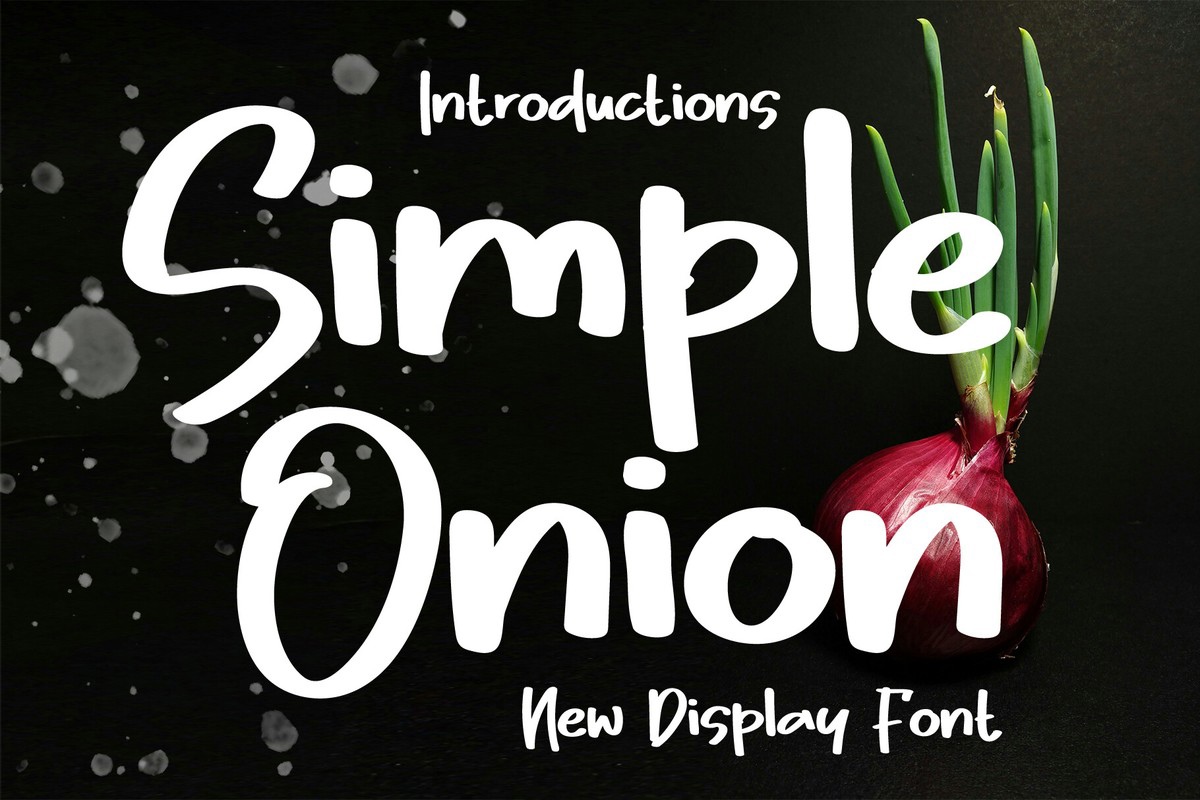 Font Simple Onion