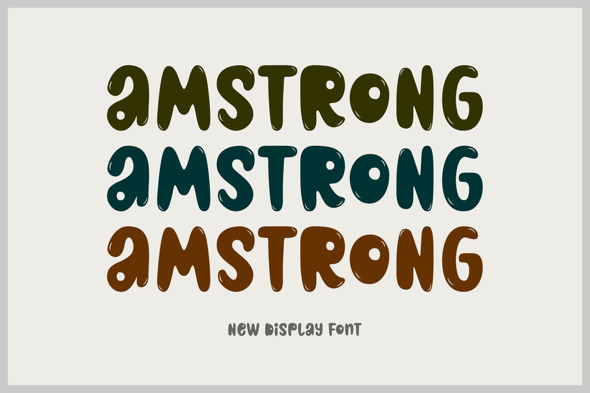 Font Amstrong