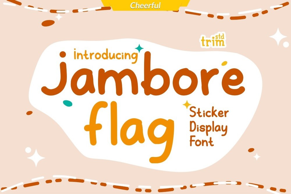 Font Jambore Flag