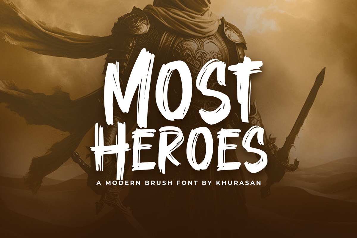 Font Most Heroes