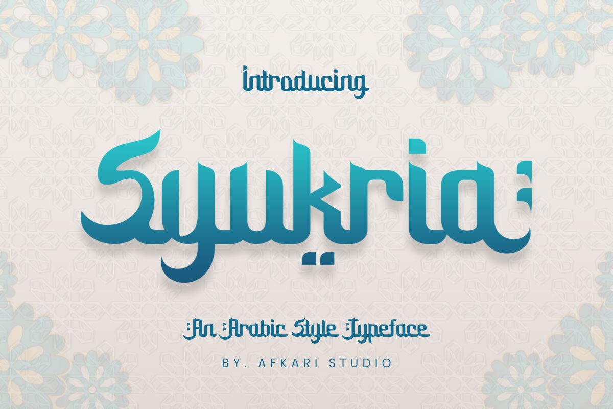 Font Syukria