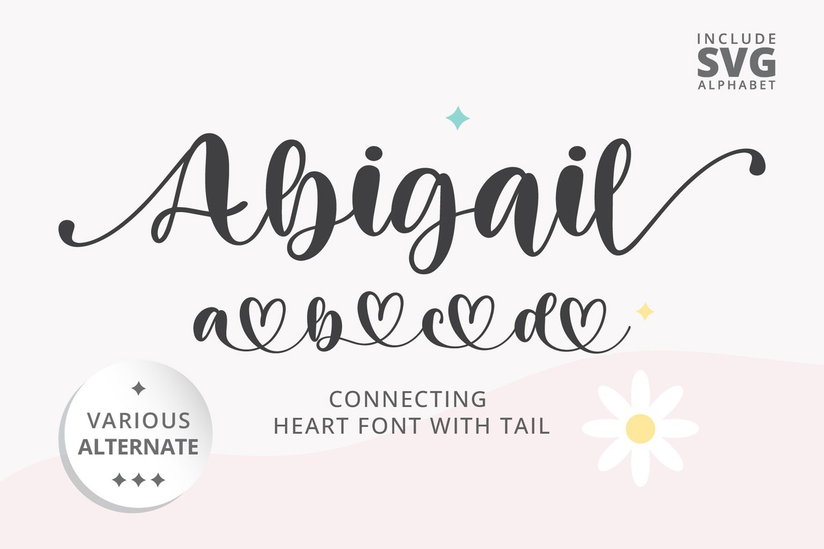 Font Abigail