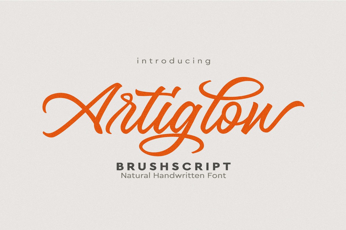 Font Artiglow