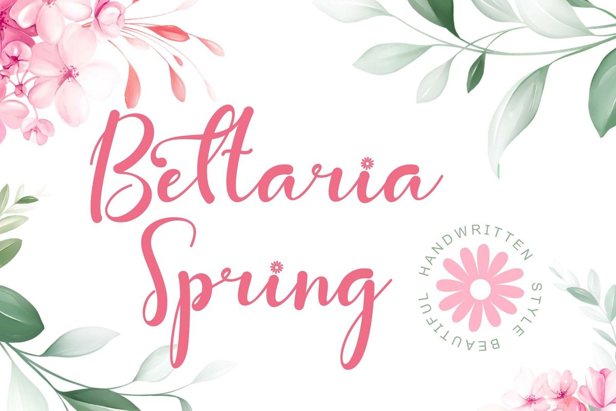 Font Bettaria Spring