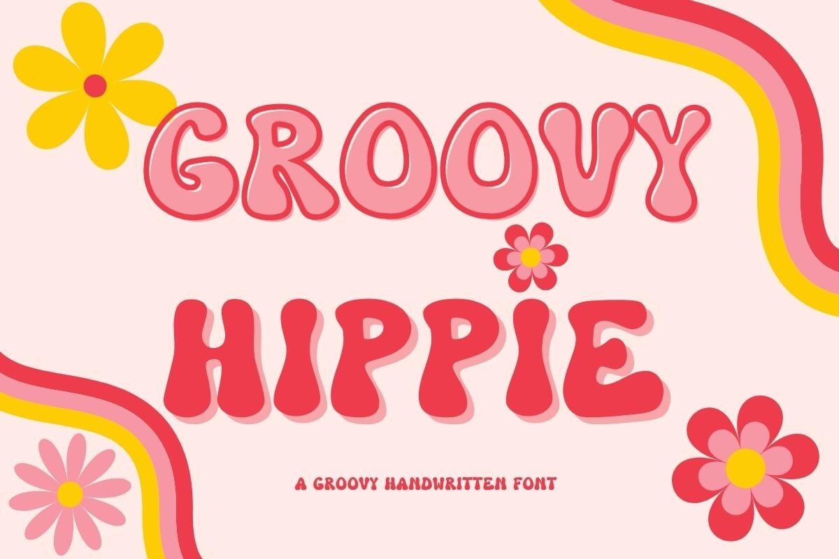 Font Groovy Hippie