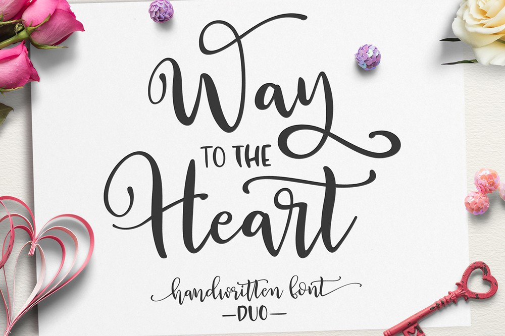 Font Way to the Heart Duo