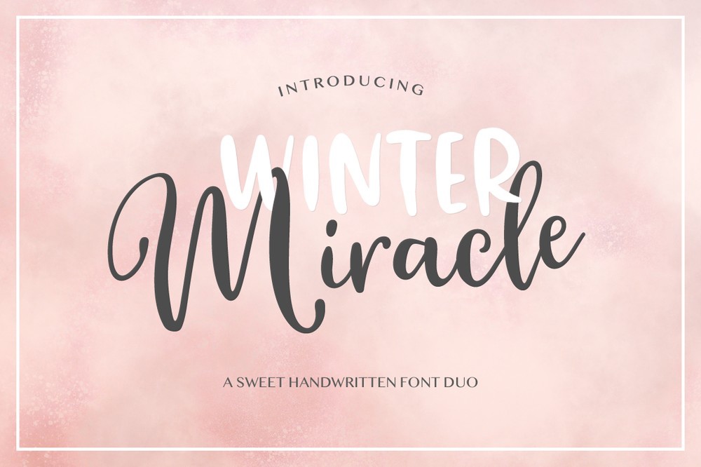 Font Winter Miracle