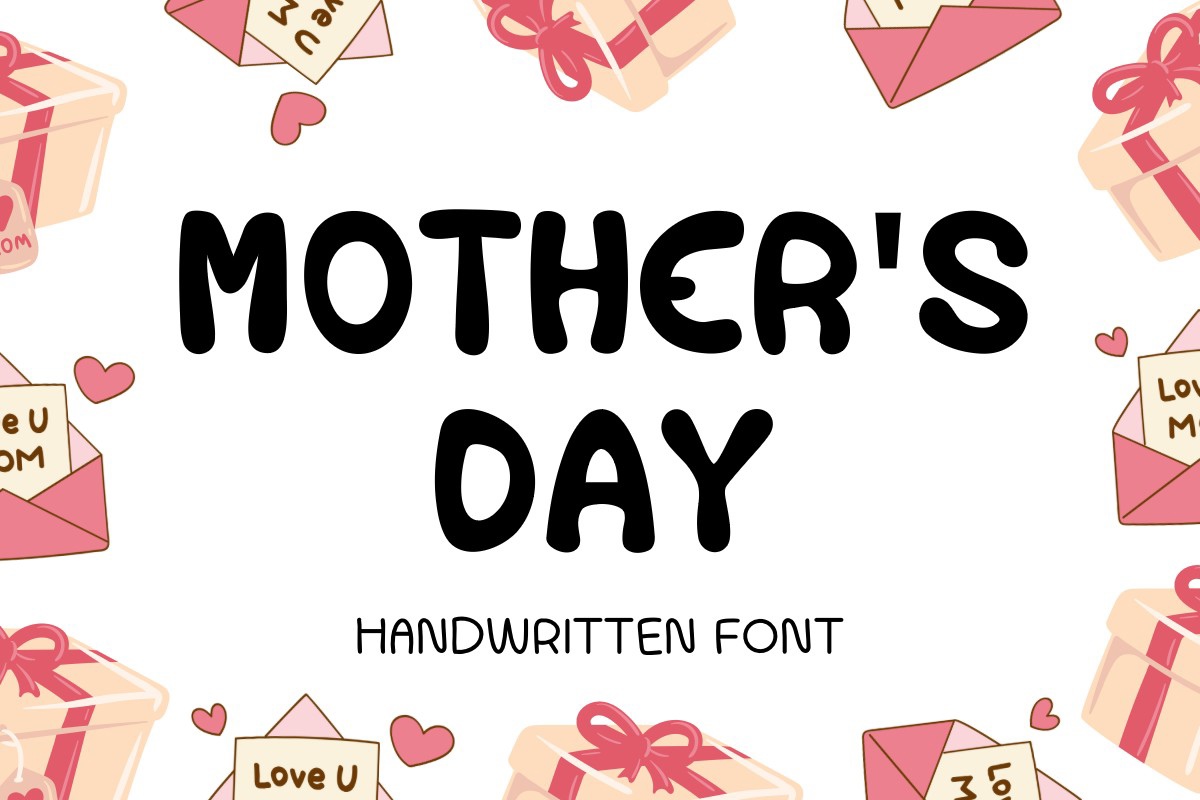 Font Mother's Day