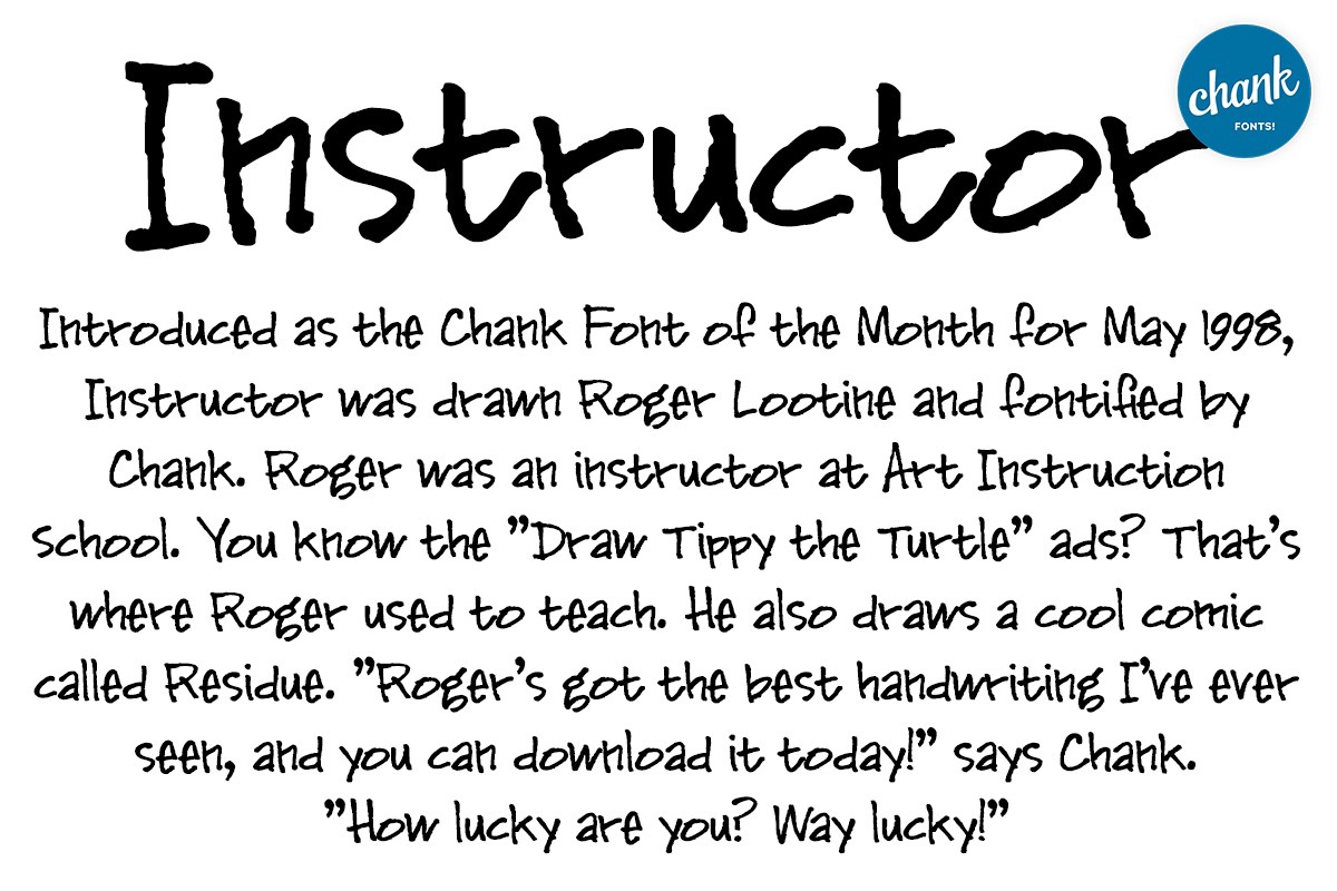 Font Instructor