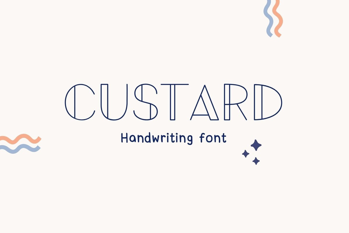 Font Custard