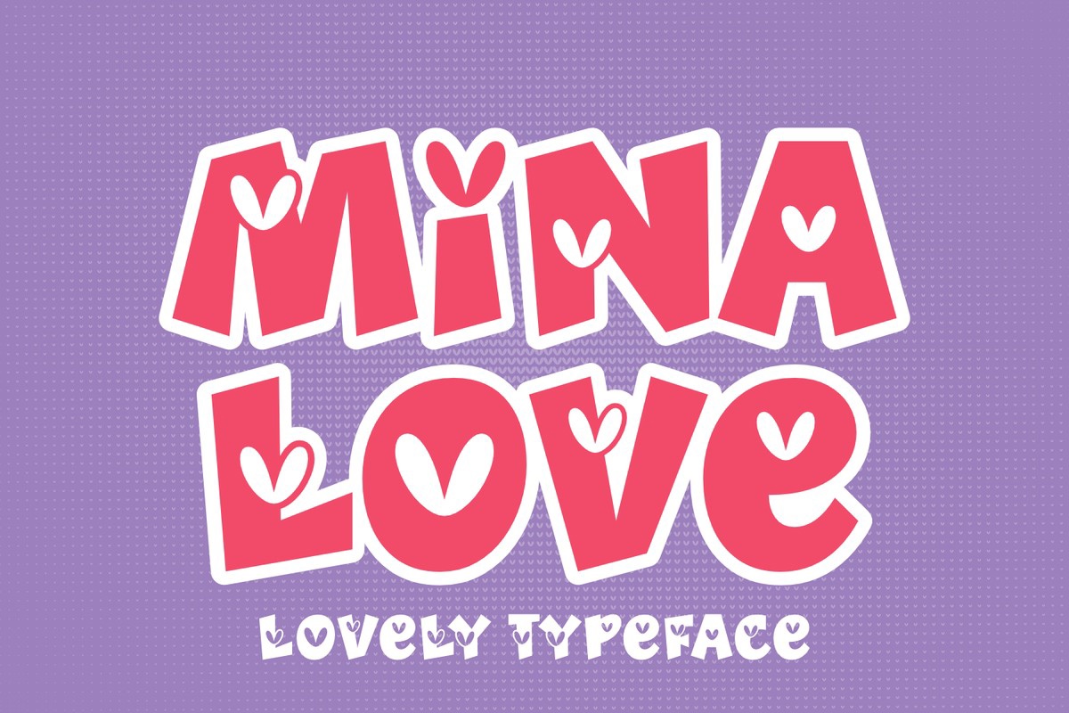 Font Mina Love