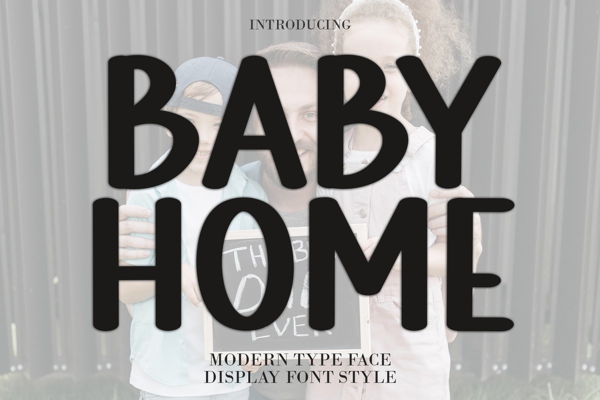 Font Baby Home