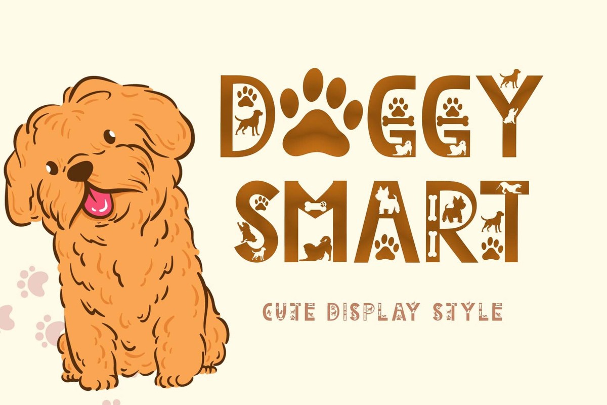 Font Doggy Smart