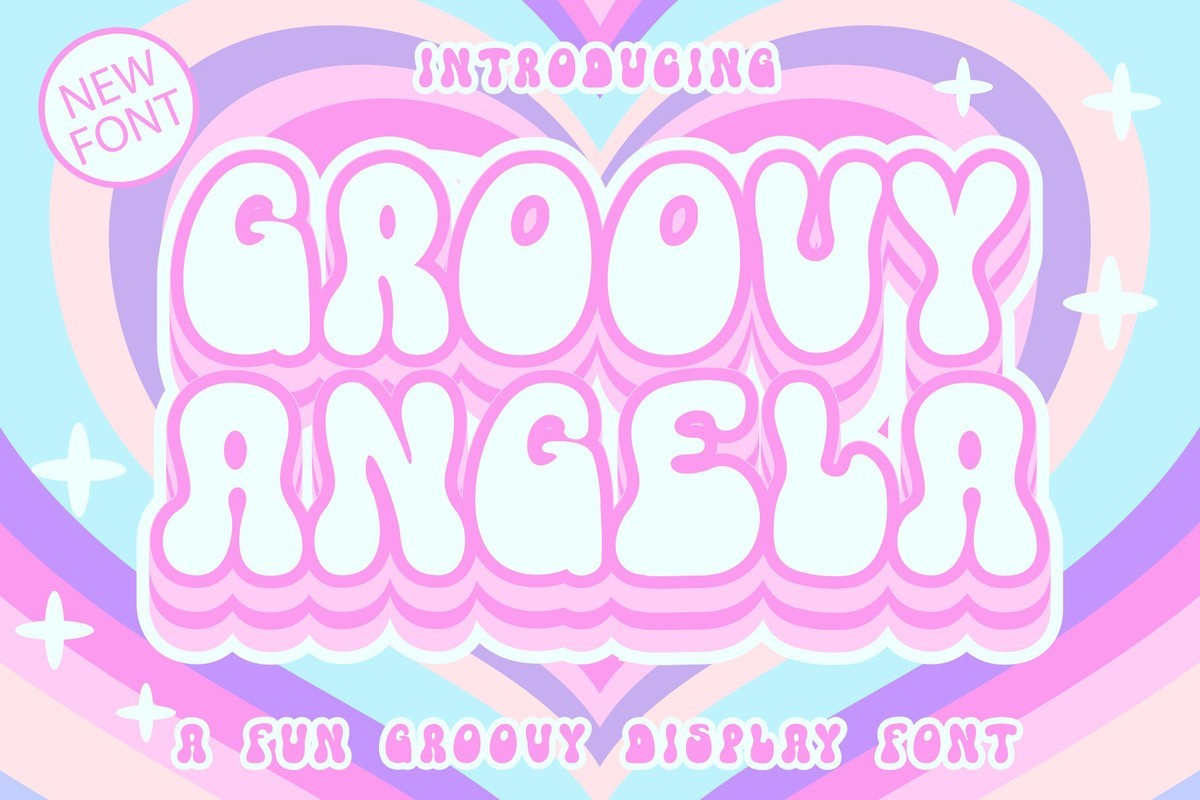 Font Groovy Angela