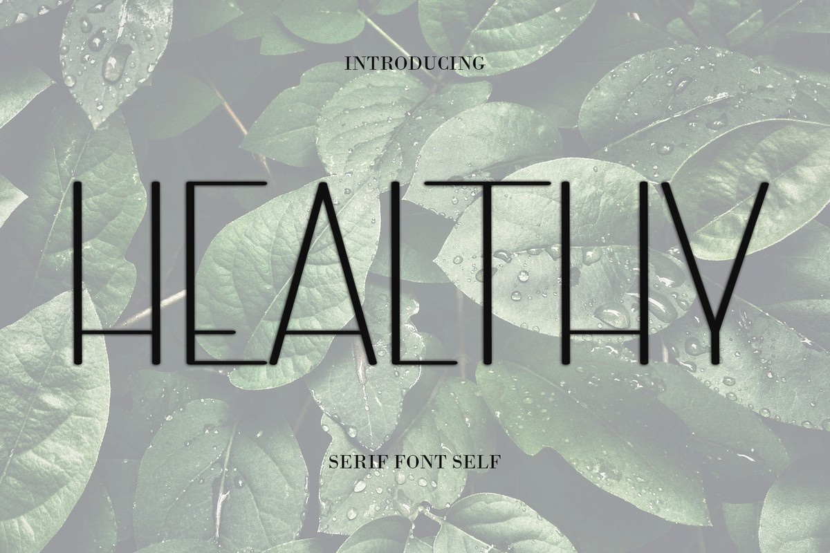 Font Healthy