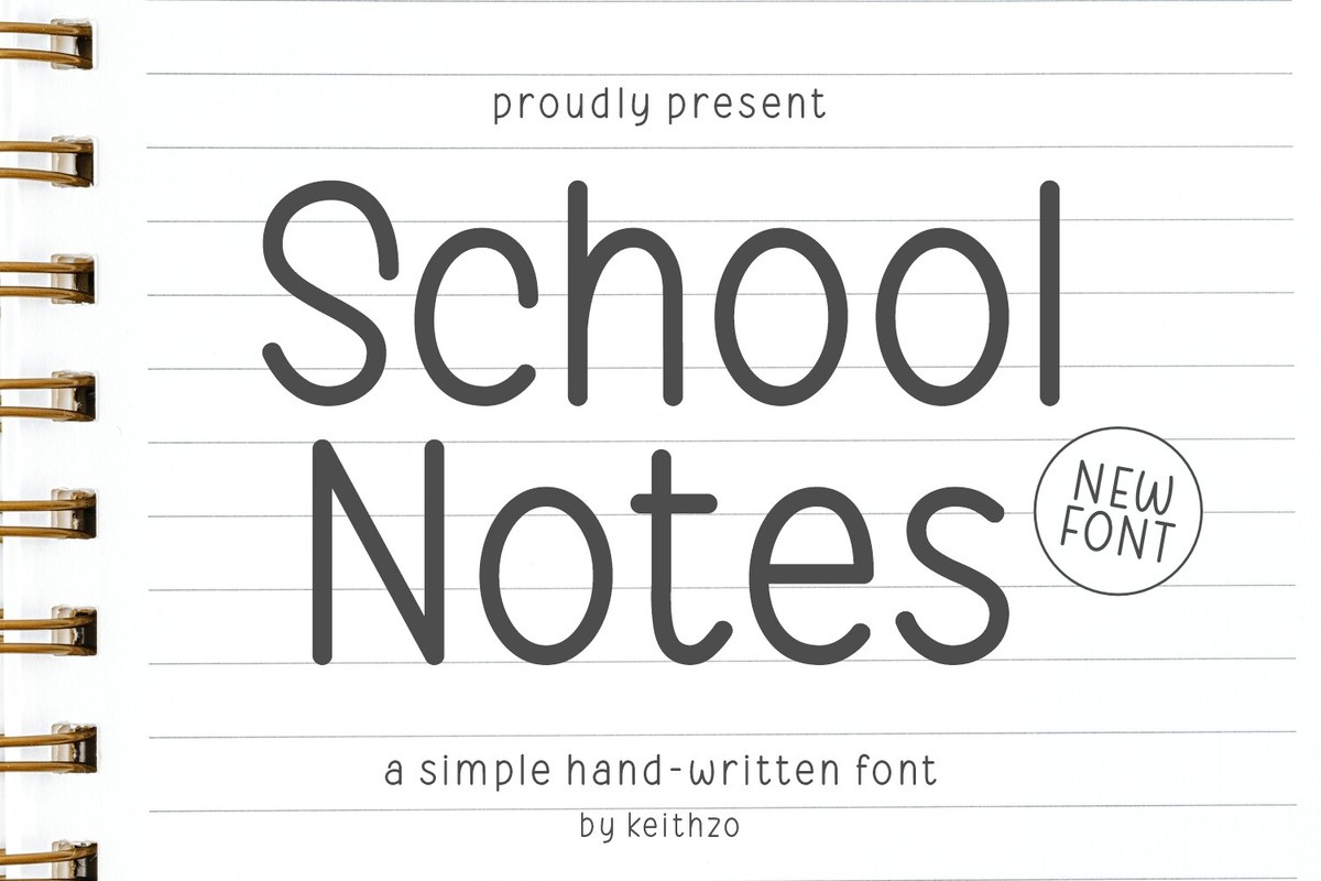 Font School Notes