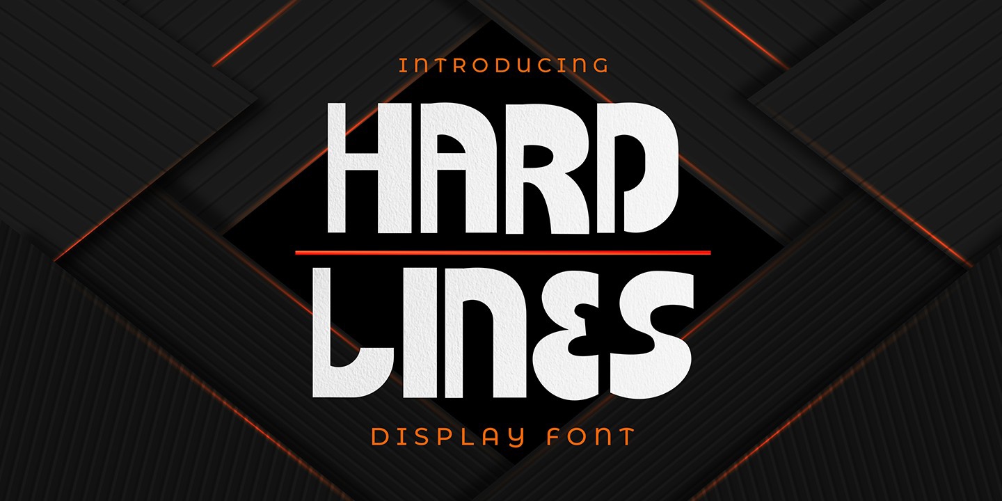 Font Hard Lines