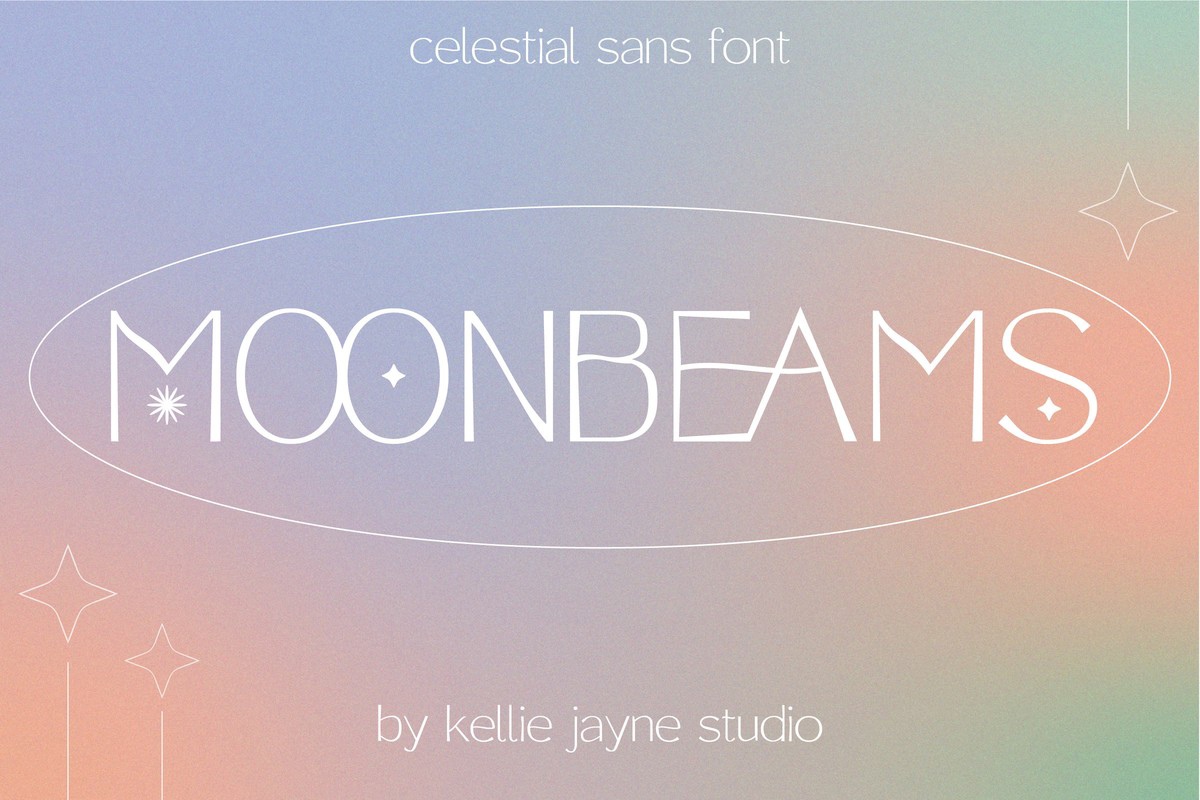 Font Moonbeams