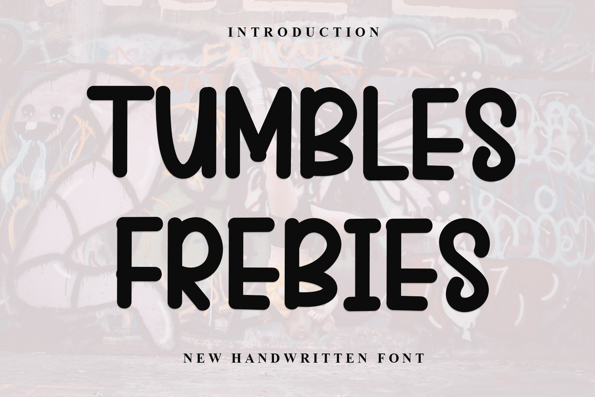 Font Tumbles Frebies