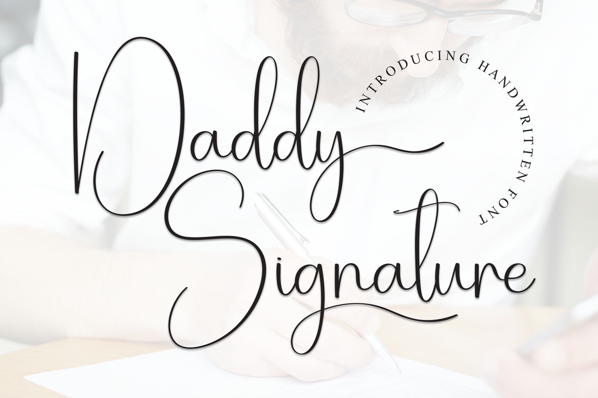 Font Daddy Signature