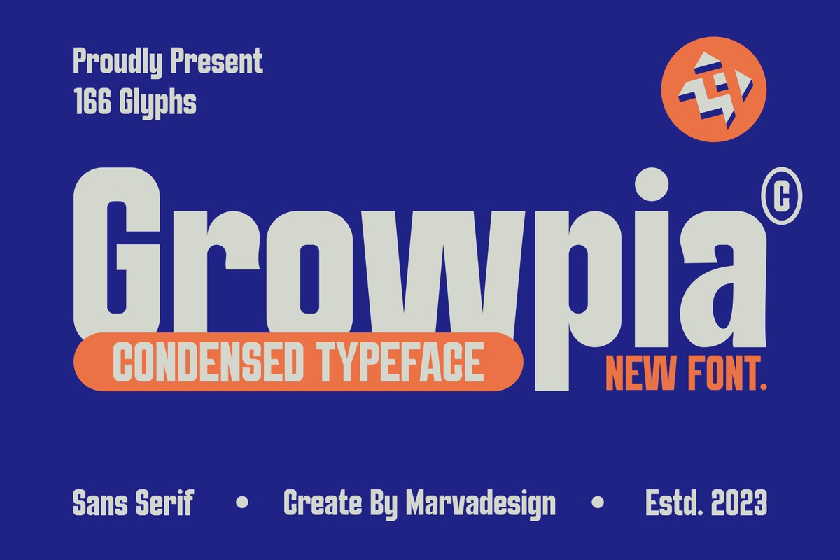 Font Growpia