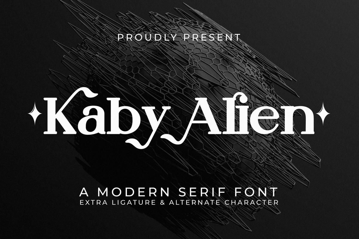 Font Kaby Alien