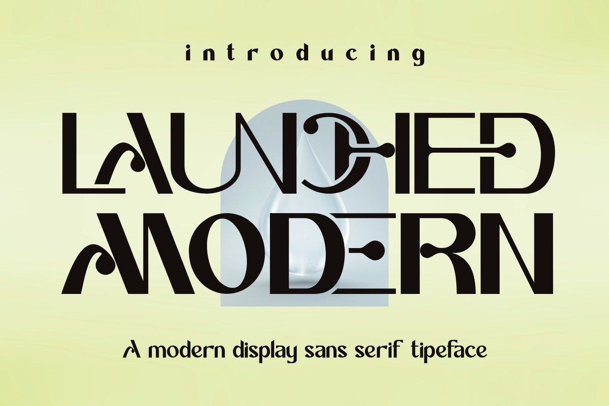 Font Launched Modern