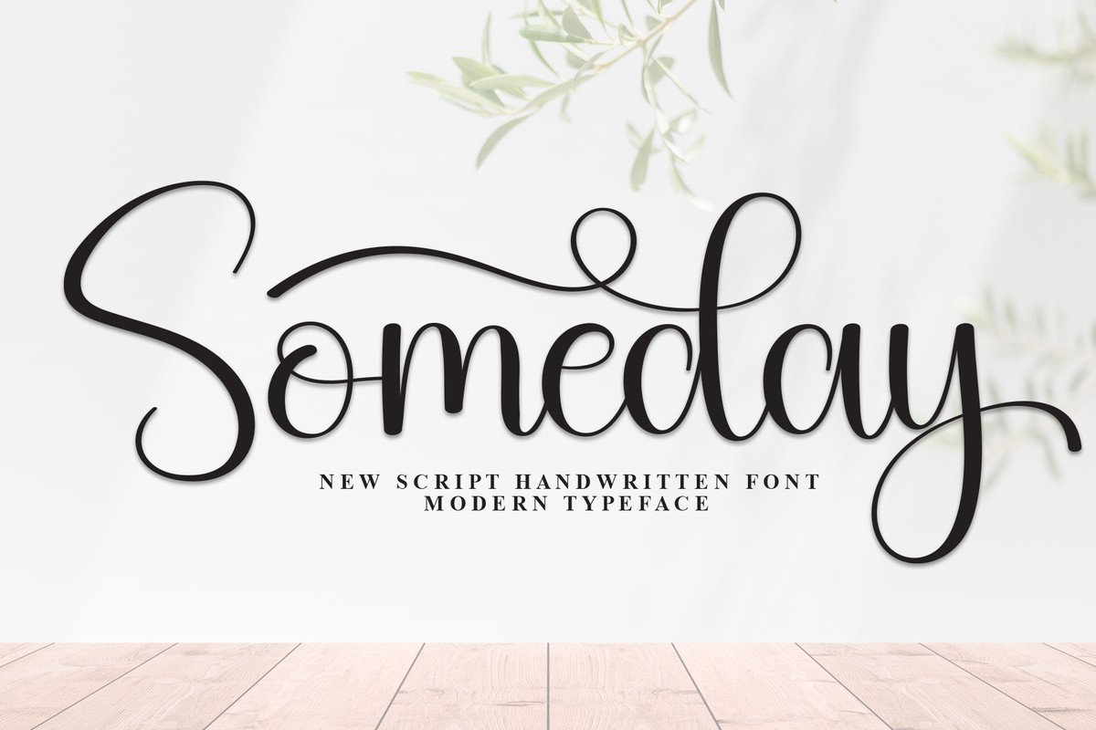 Font Someday