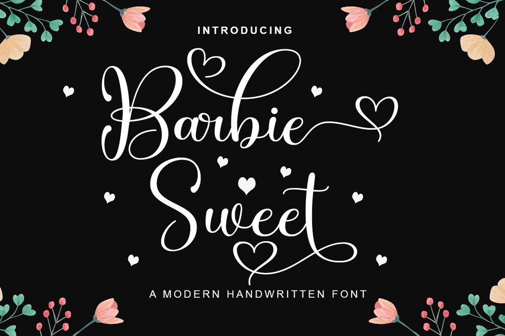 Font Barbie Sweet