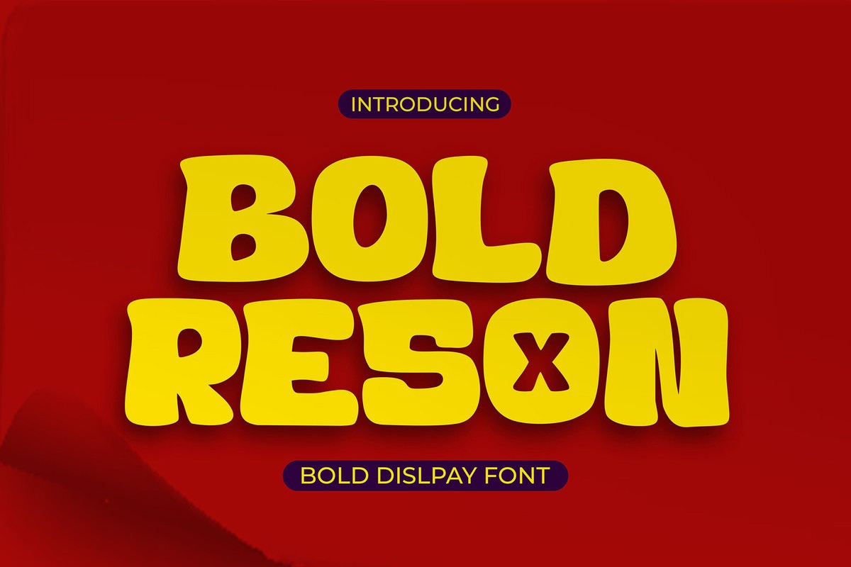 Font Bold Reson