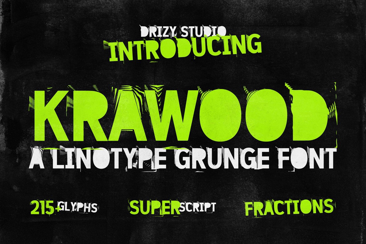 Font Krawood