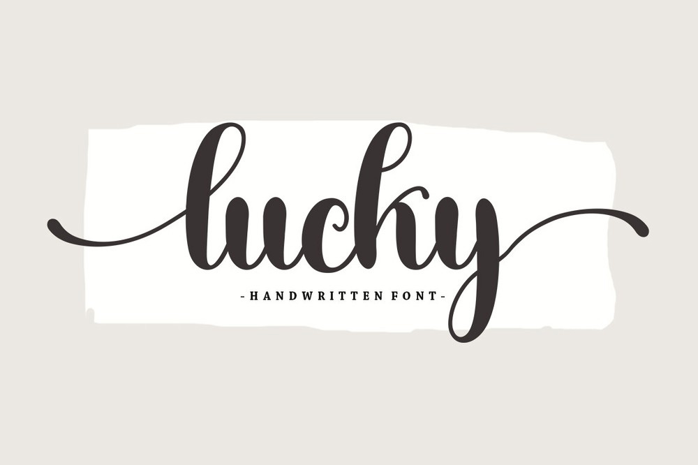 Font Lucky