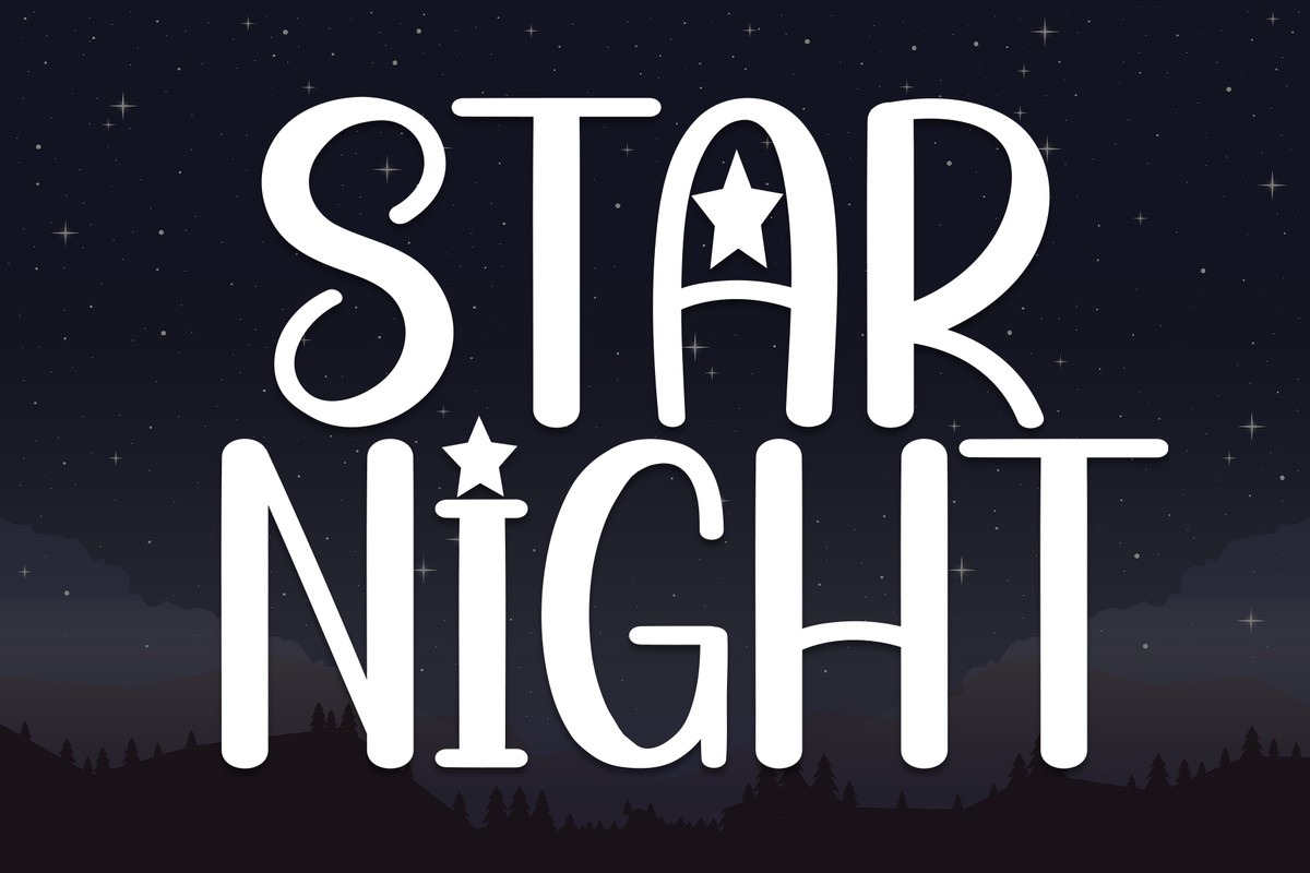 Font Star Nigh