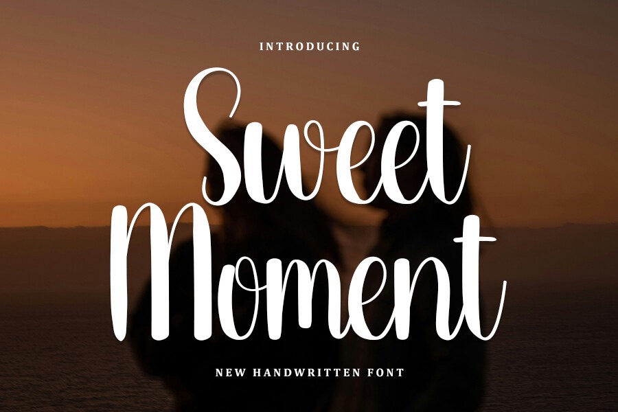 Font Sweet Moment