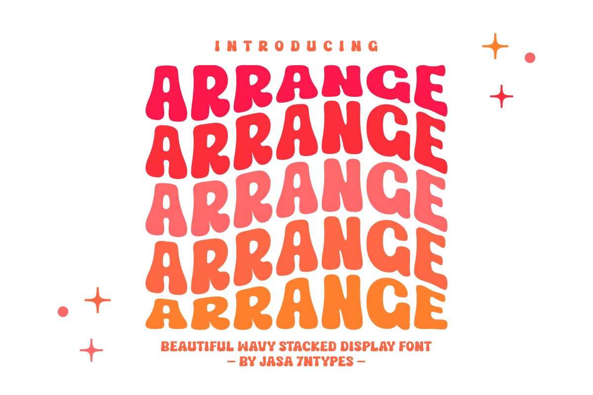 Font Arrange