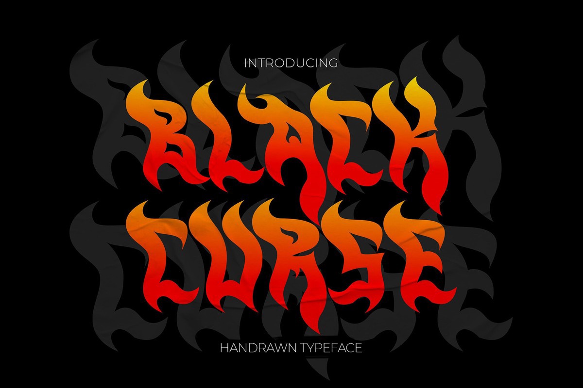 Font Black Curse