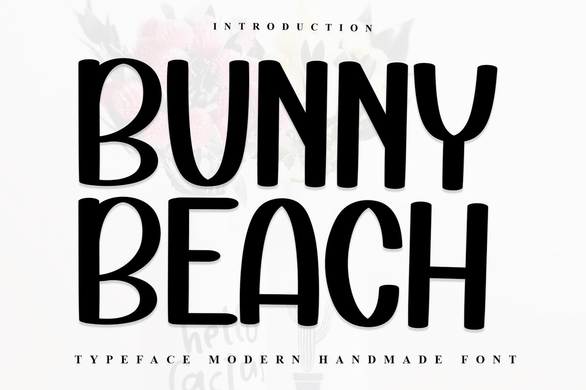 Font Bunny Beach