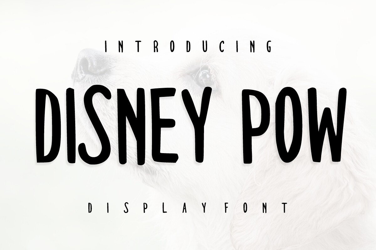 Font Disney Pow