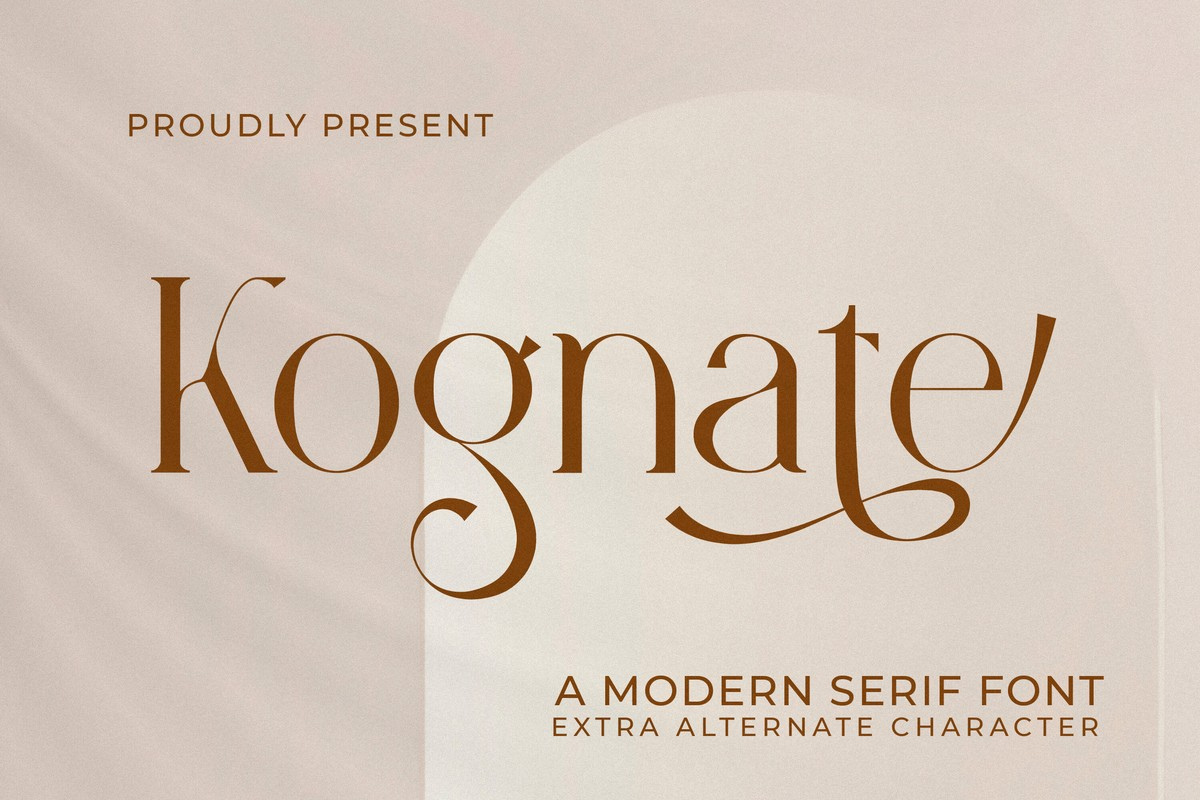 Font Kognate