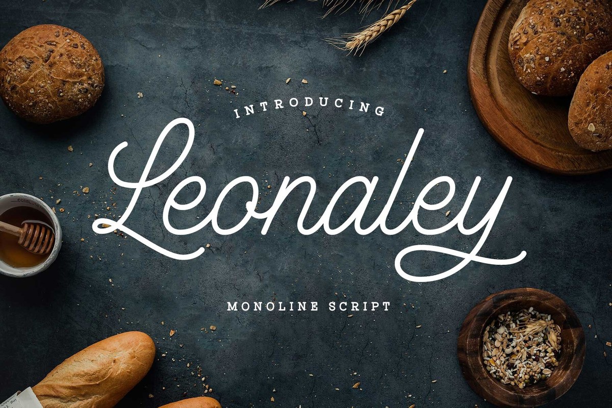 Font Leonaley