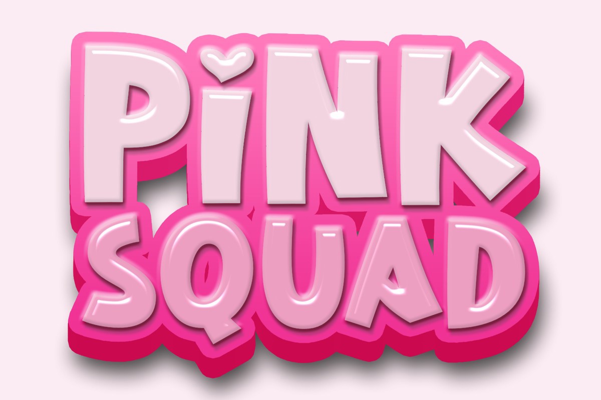 Font Pink Squad