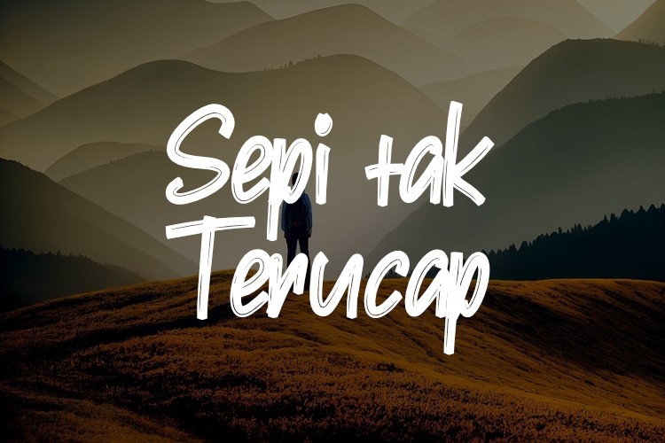 Font Sepi Tak Terucap