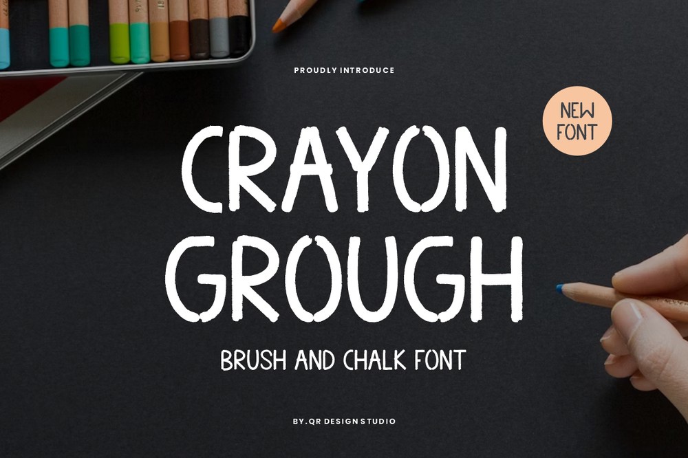 Font Crayon Grough