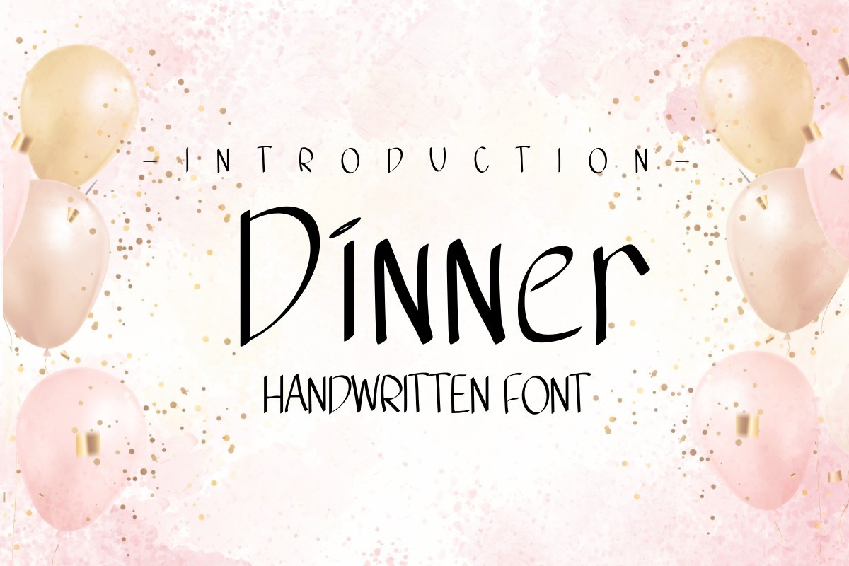 Font Dinner