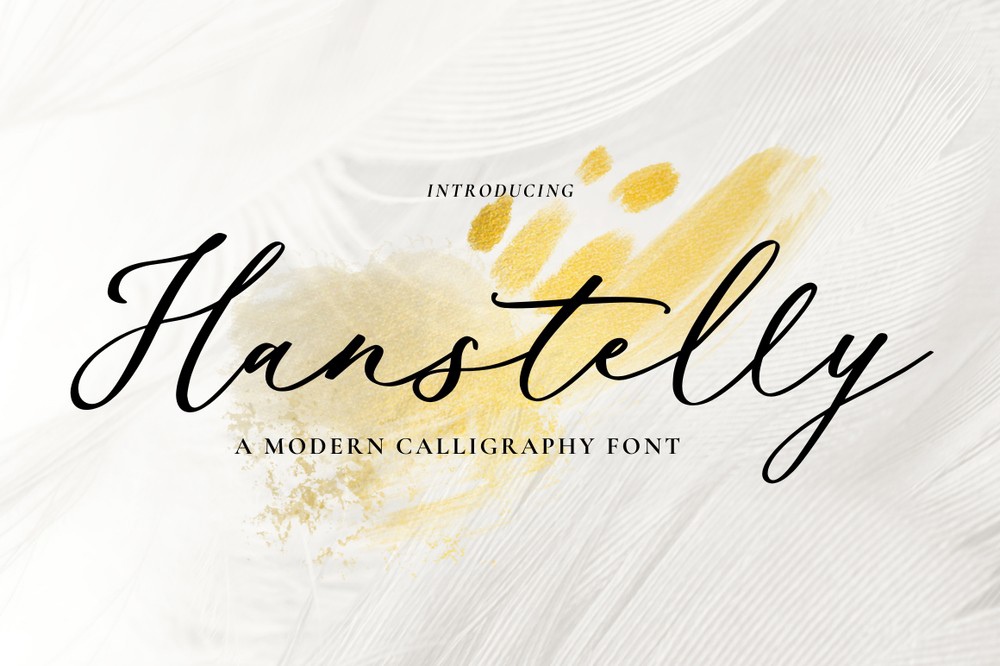 Font Hanstelly