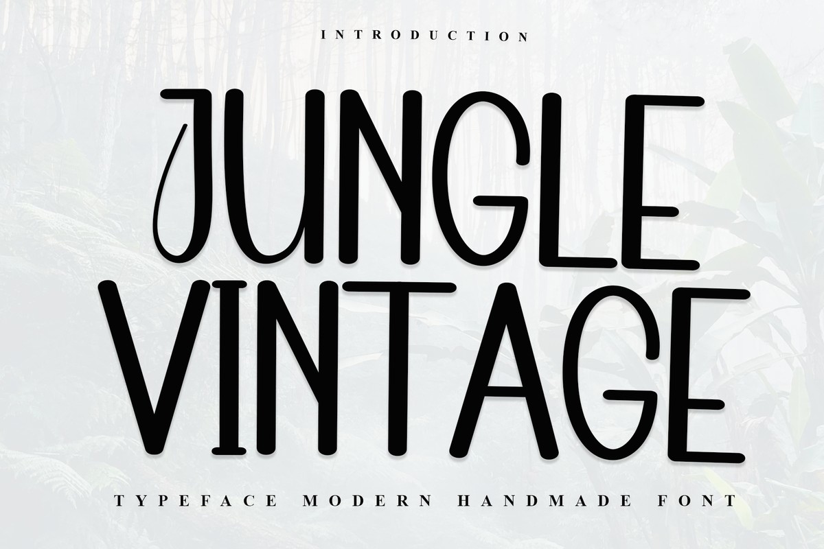 Font Jungle Vintage