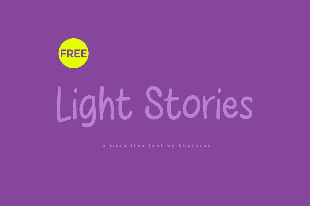 Font Light Stories