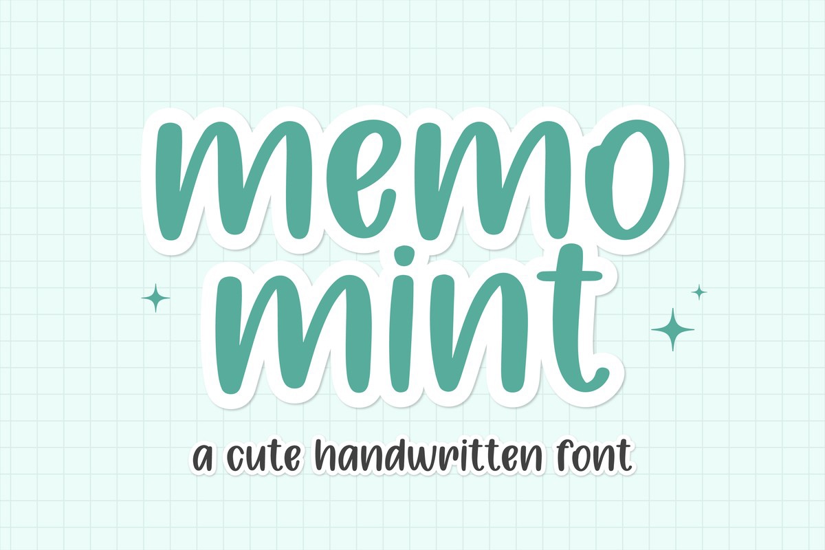 Font Memo Mint